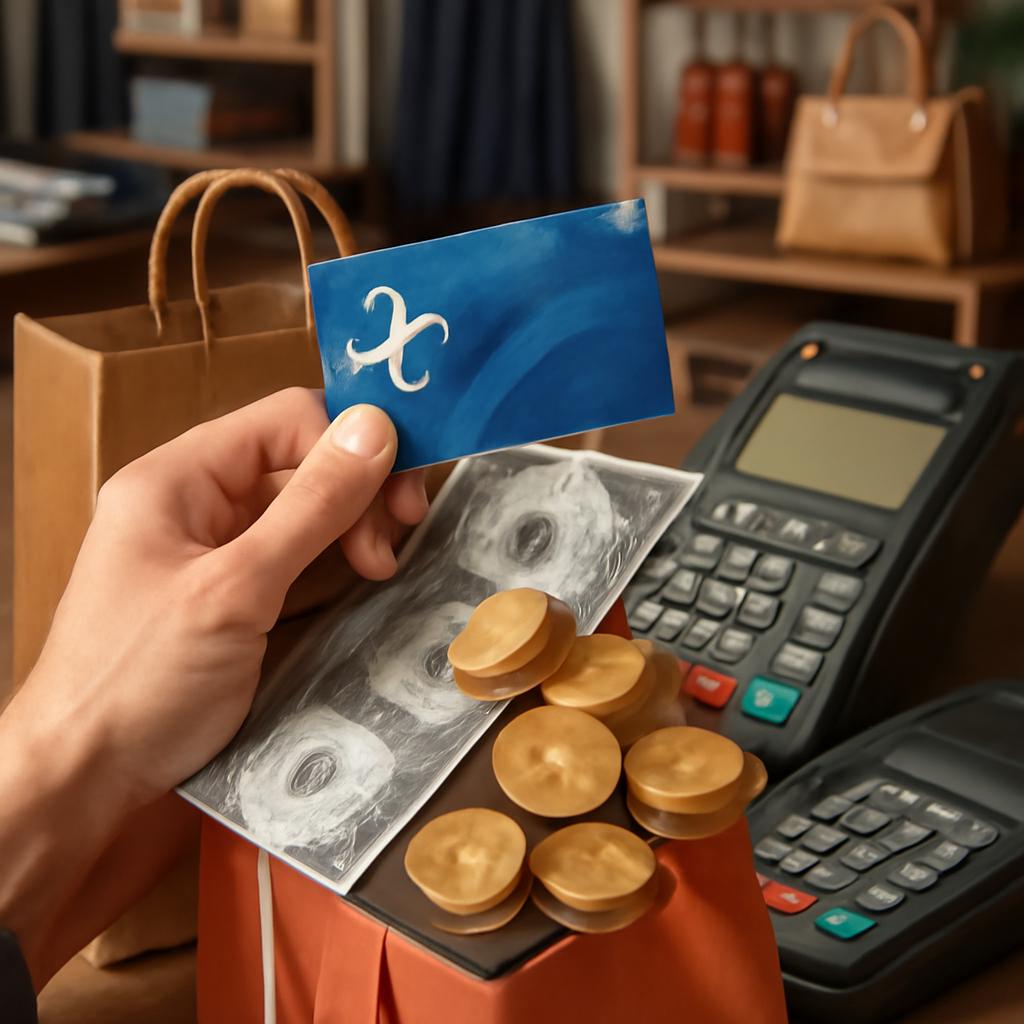 milhas para uso em compras presenciais