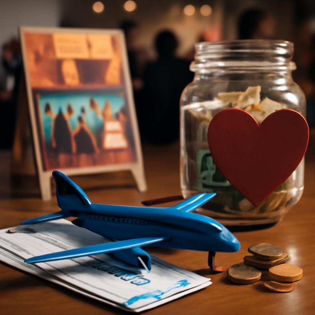 milhas para uso em eventos beneficentes