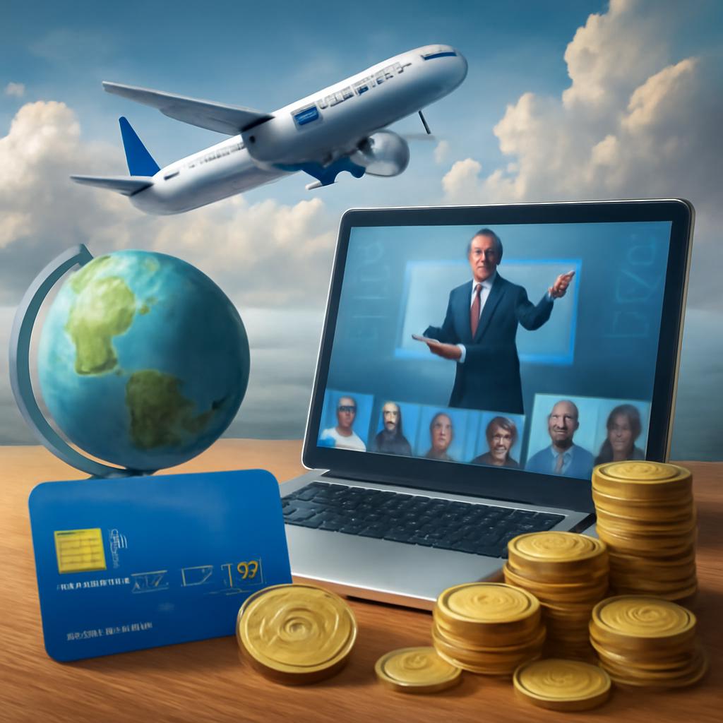 milhas para uso em eventos virtuais