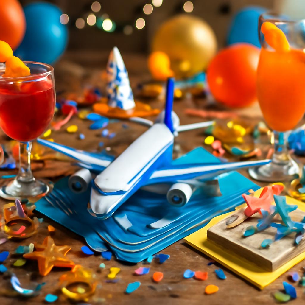 milhas para uso em festas