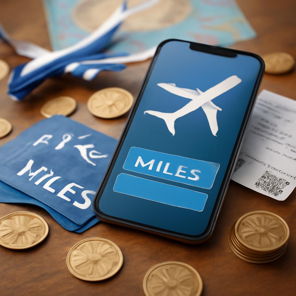 milhas para uso em plataformas de viagens