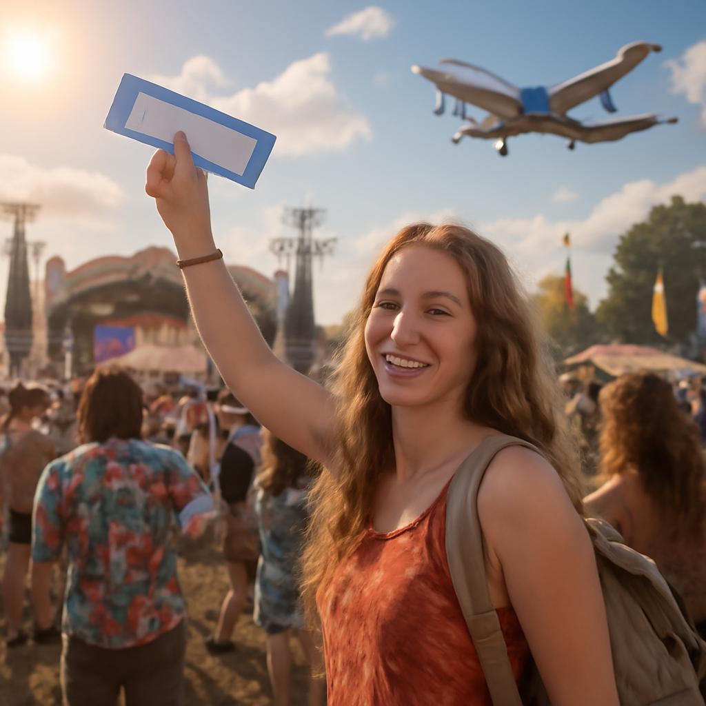 milhas para usuários de festivais
