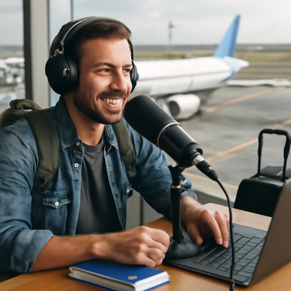 milhas para usuários de podcast