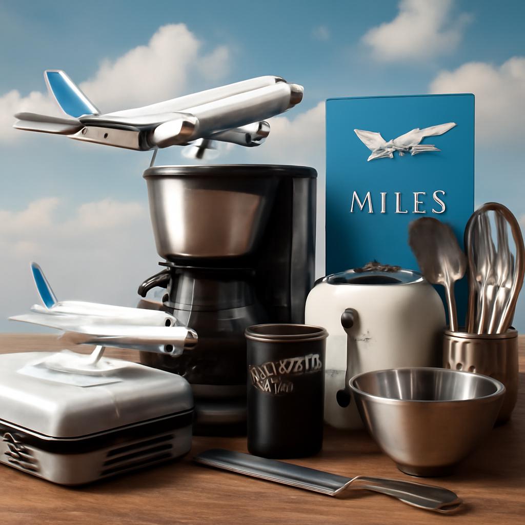 milhas para utensílios