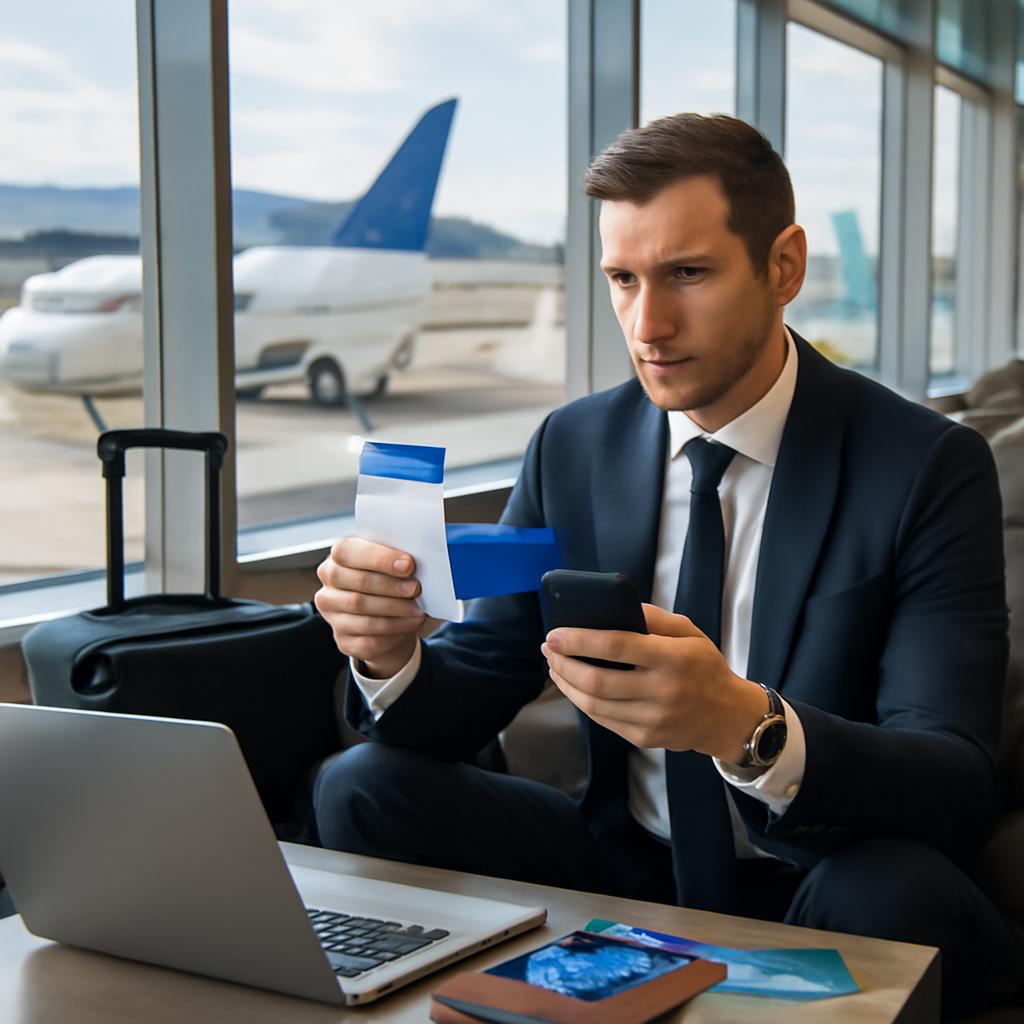 milhas para viagem corporativa