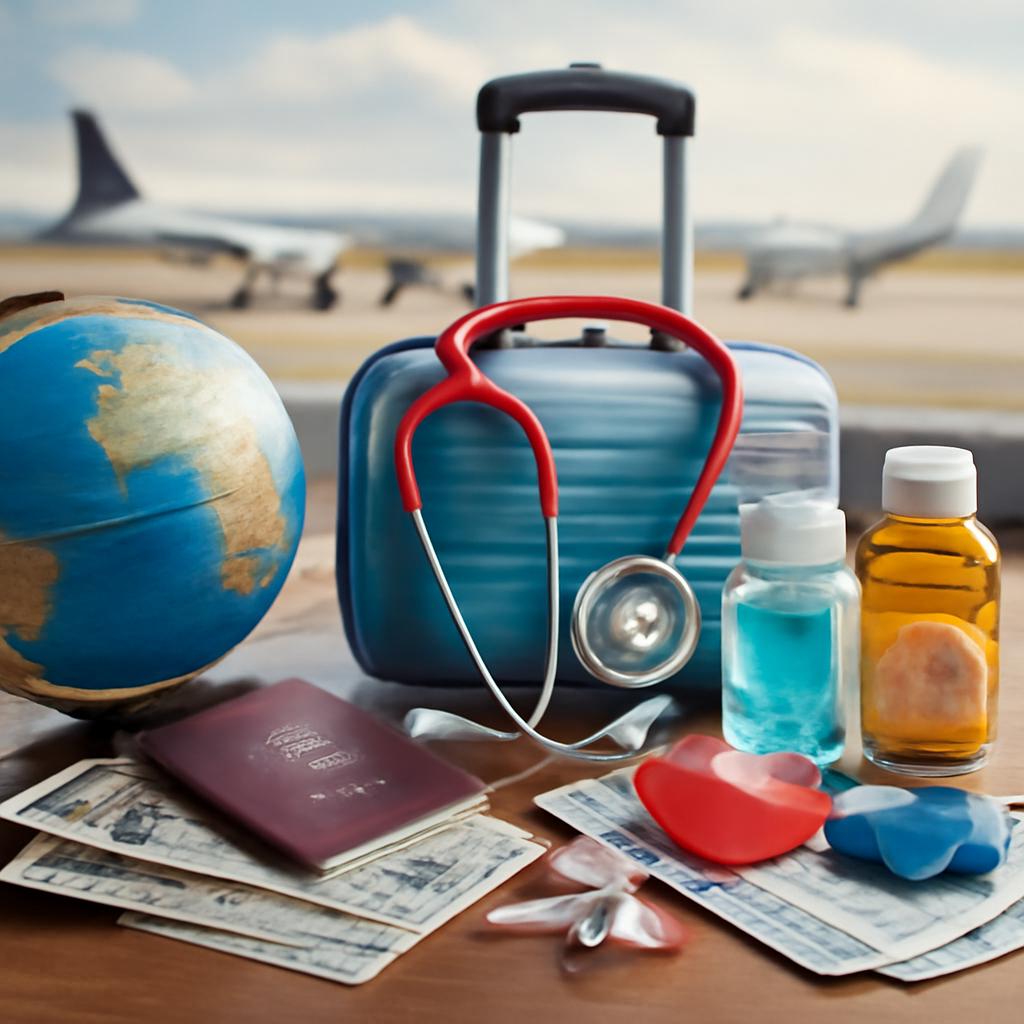 milhas para viagens de saúde