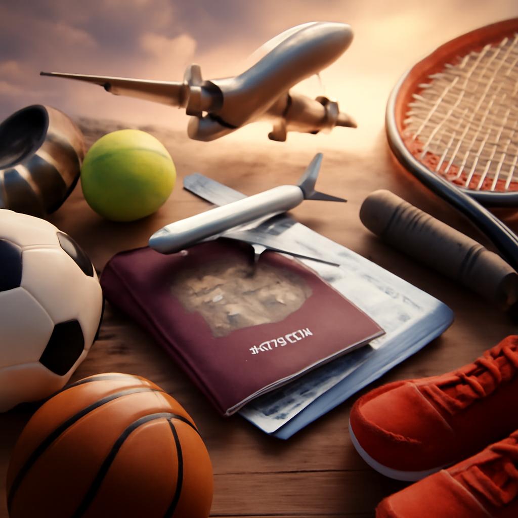 milhas para viagens esportivas