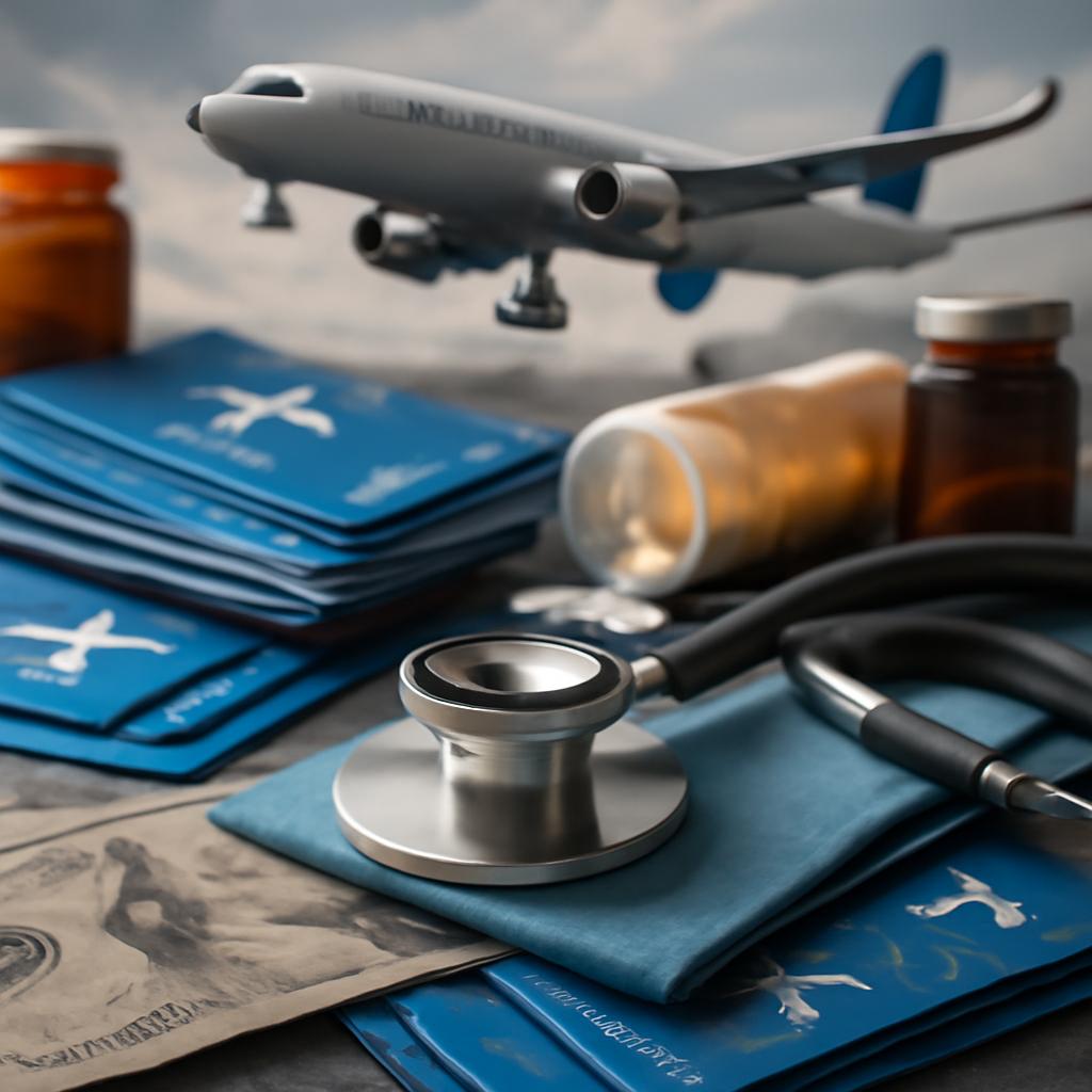 milhas para viagens médicas