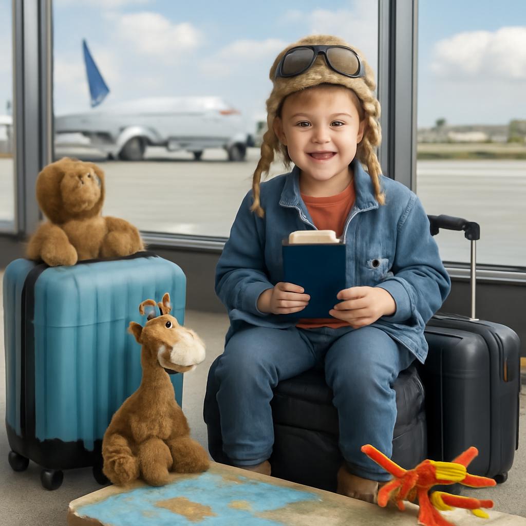 milhas para viagens para crianças