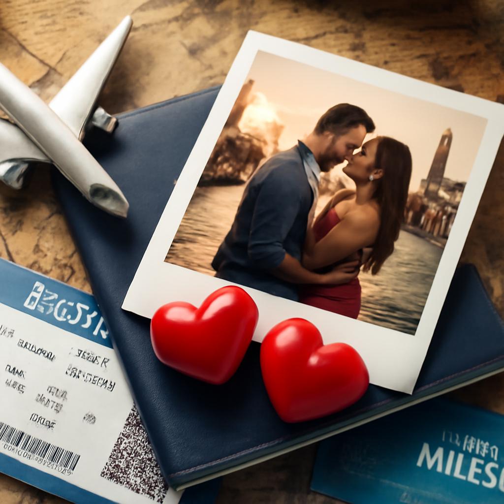 milhas para viagens românticas