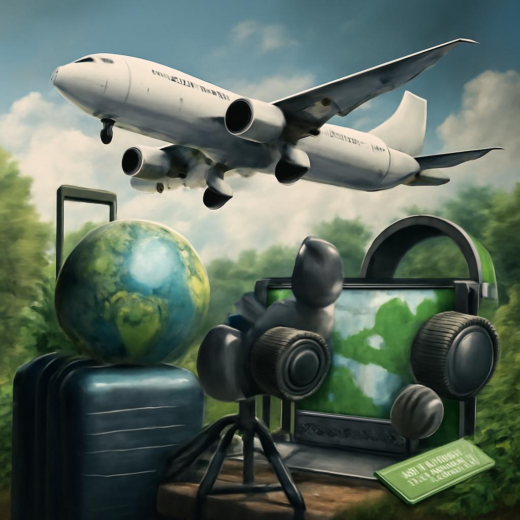 milhas para vídeos e podcasts ambientais