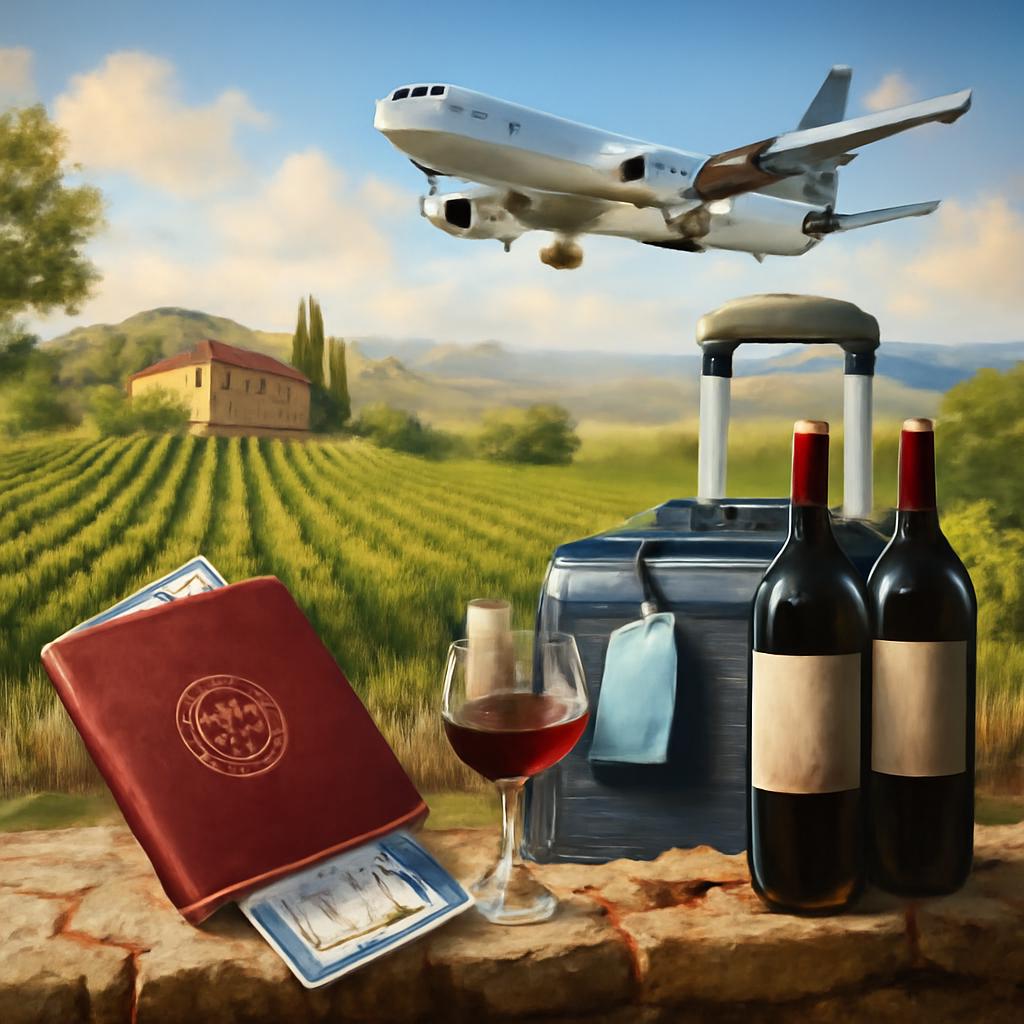 milhas para vinícolas