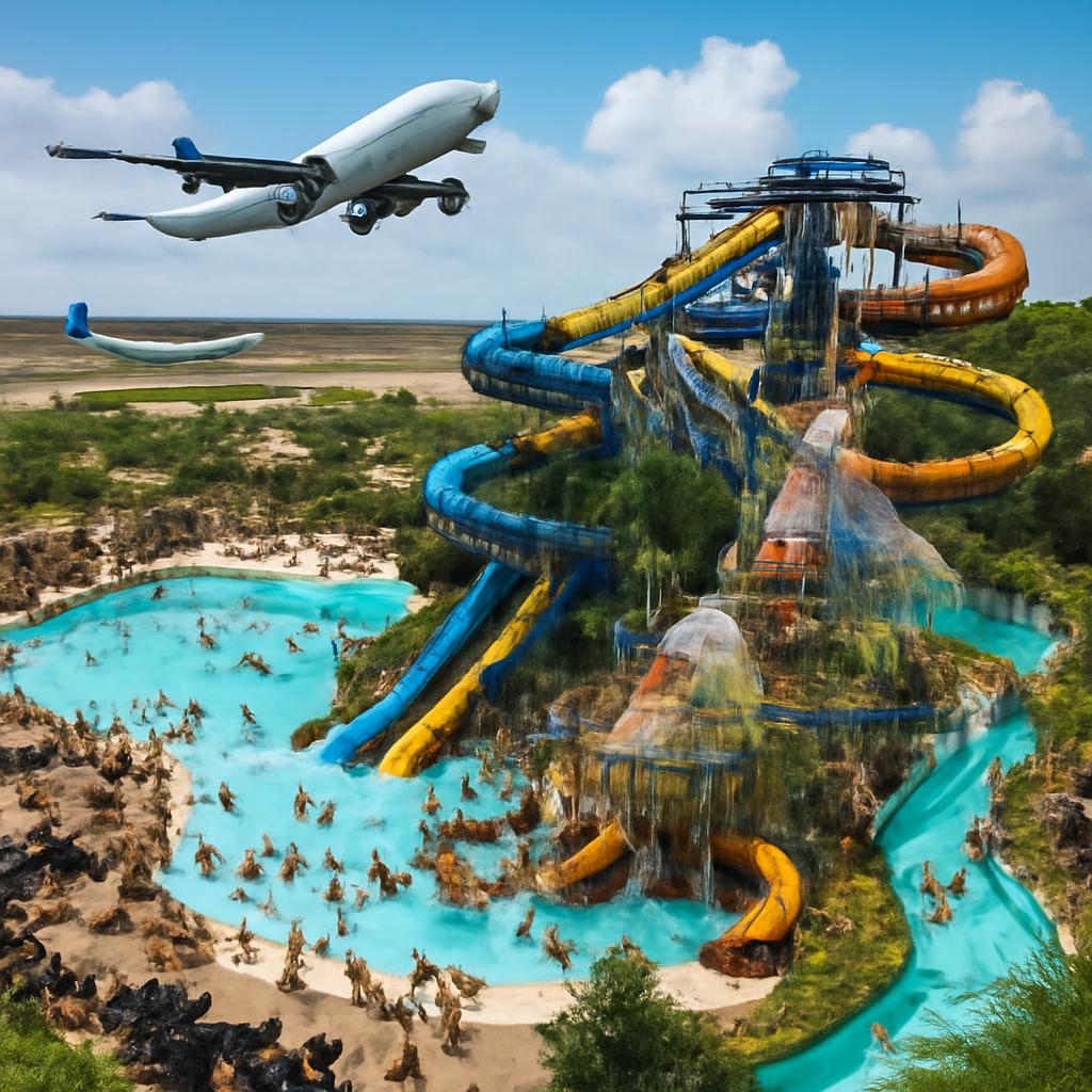 milhas parque aquático