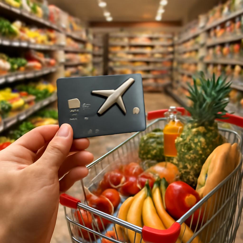 milhas por gastos em supermercados