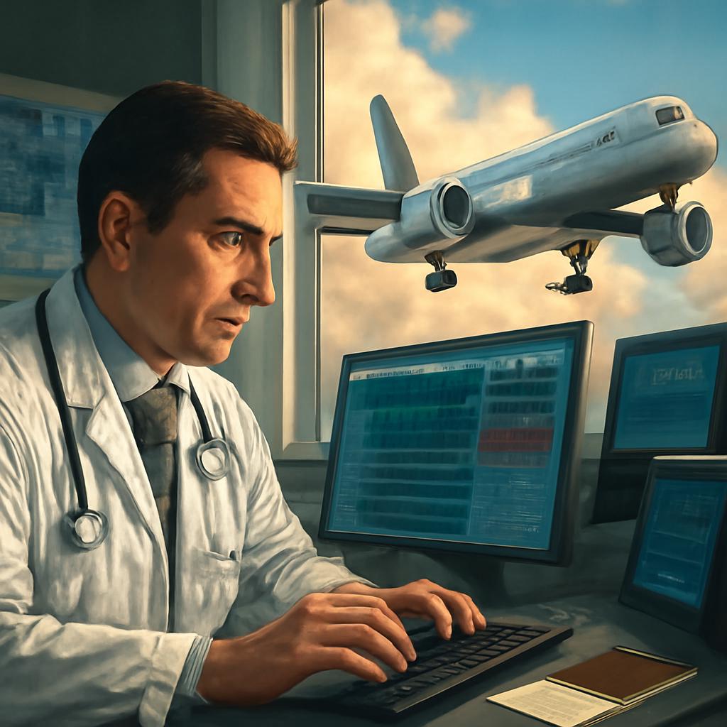 milhas supervisão médica