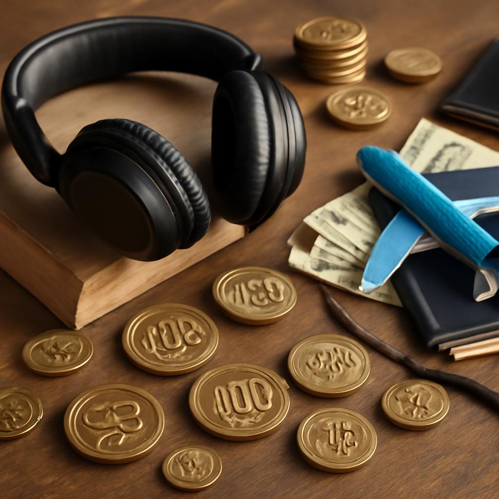 pontos para audiobooks