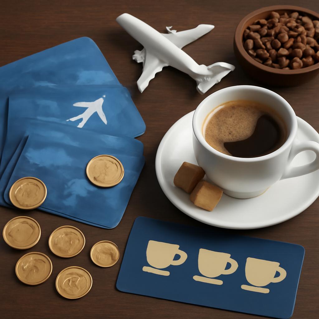 pontos para cafés