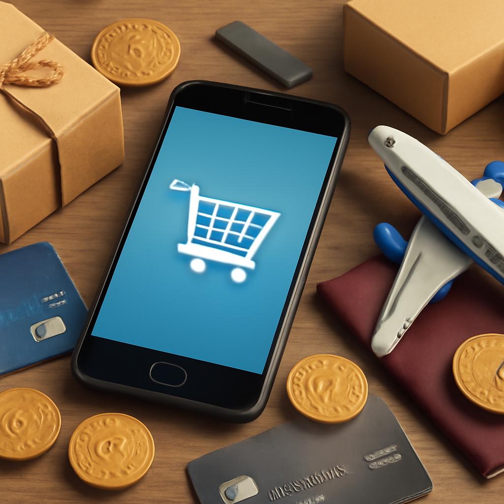 pontos para compras online