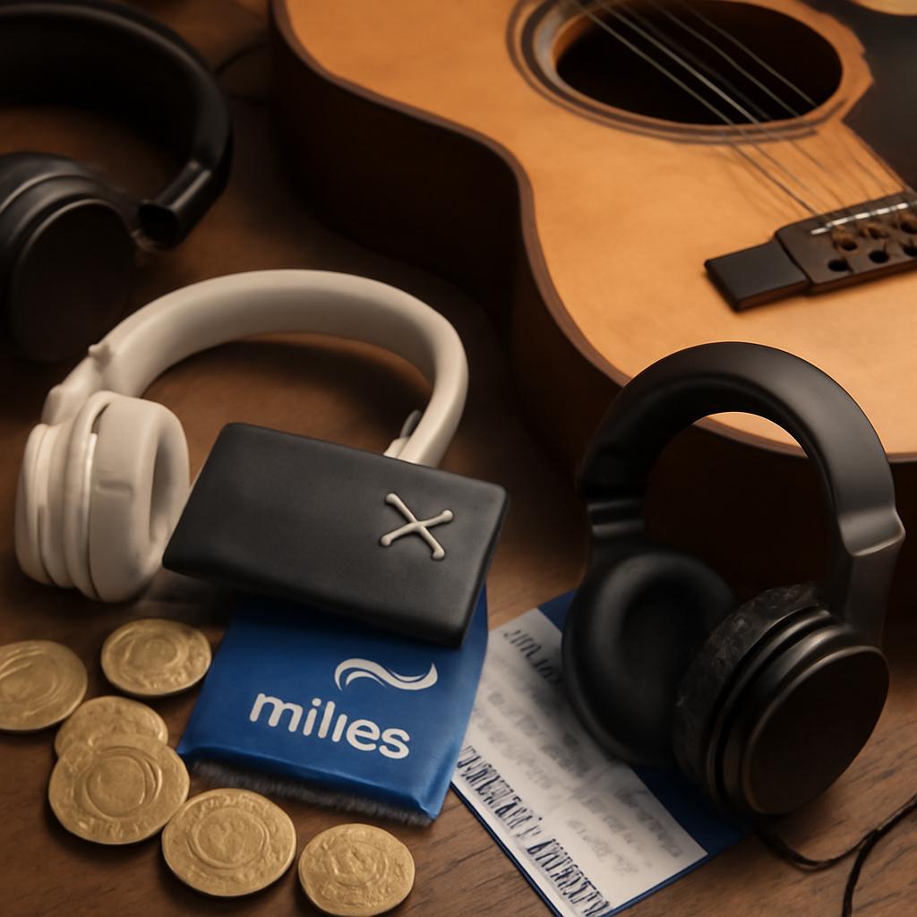 pontos para música