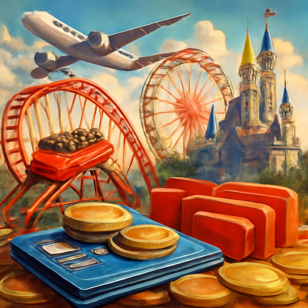pontos para parques de diversão