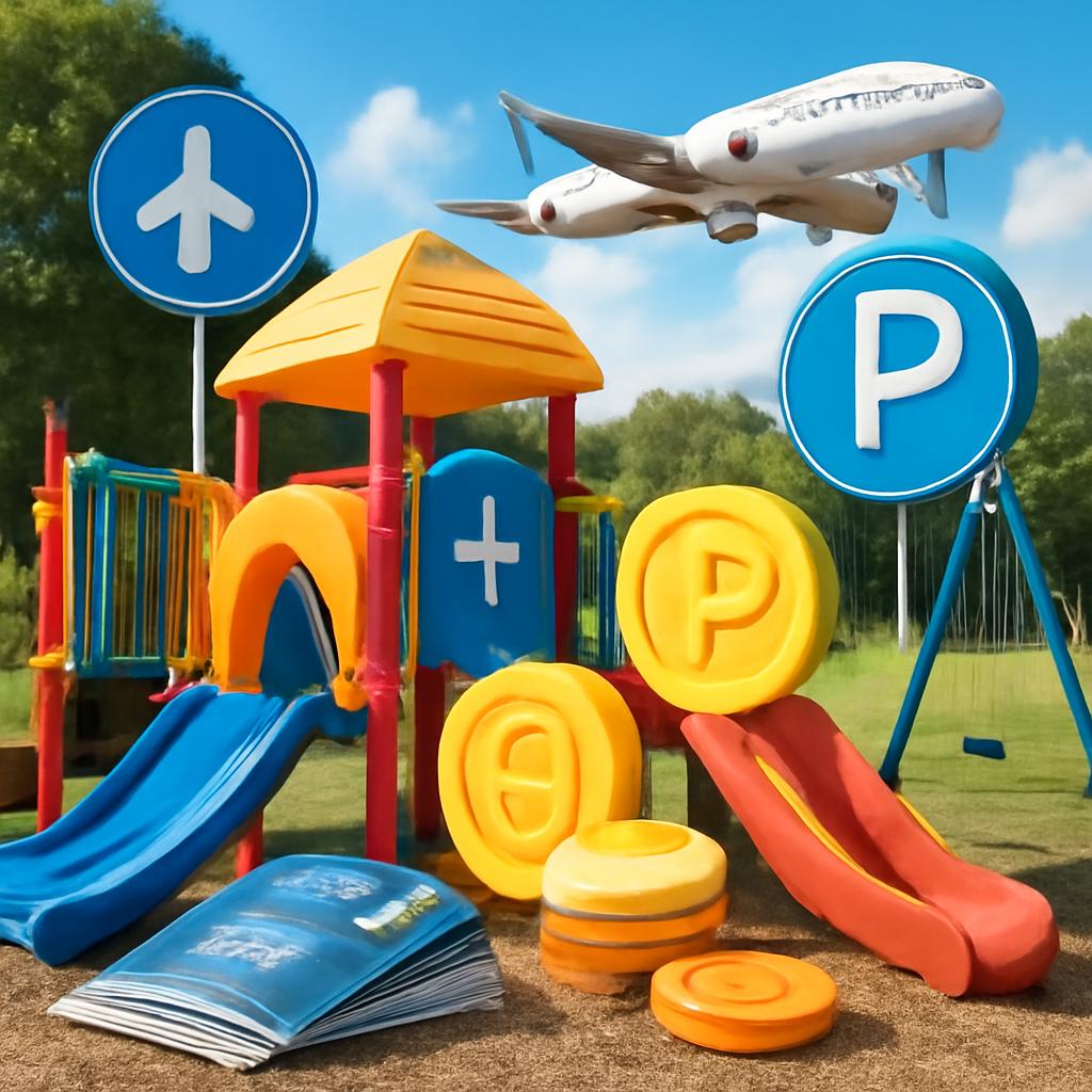 pontos para playgrounds