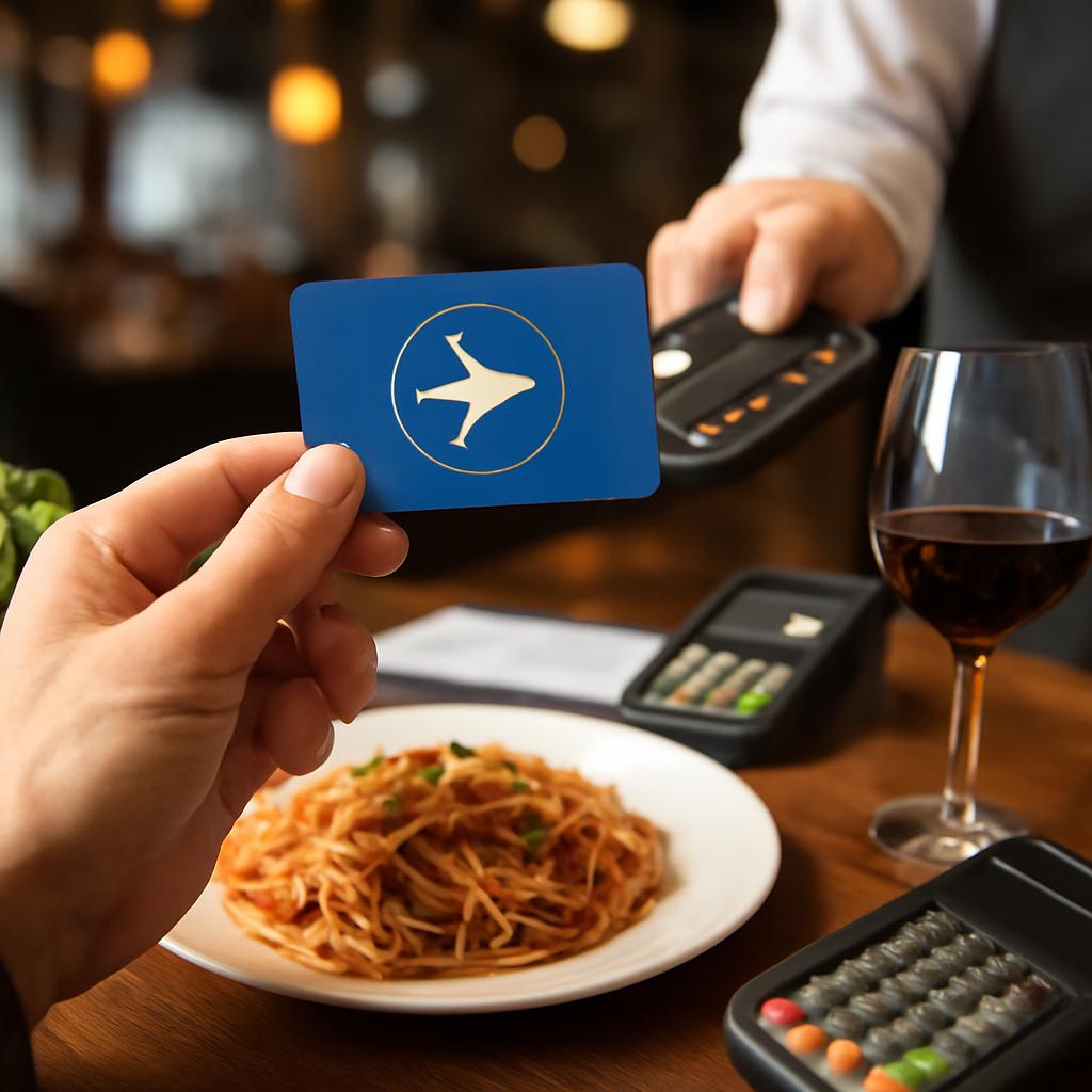 pontos para restaurantes em eventos