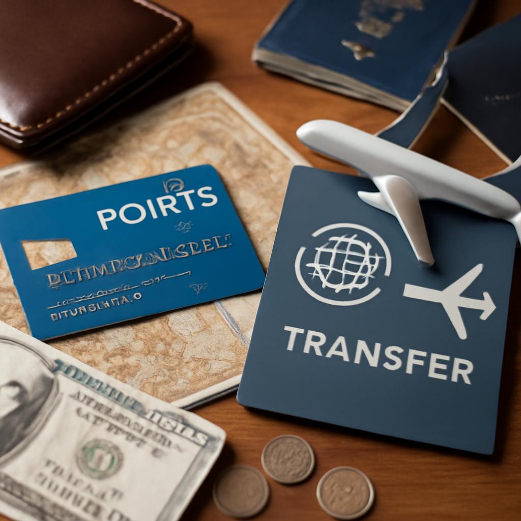 pontos para transferência