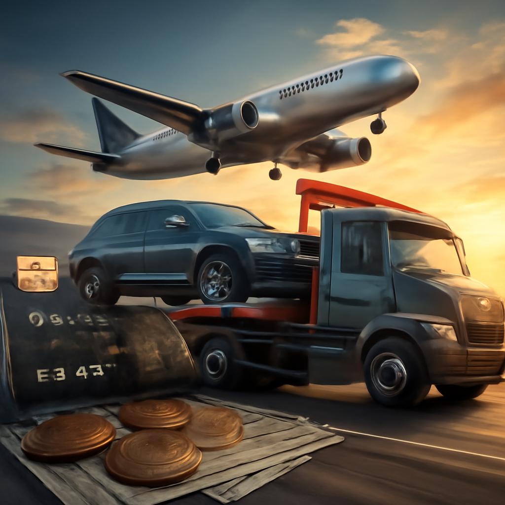 pontos para transporte de veículos