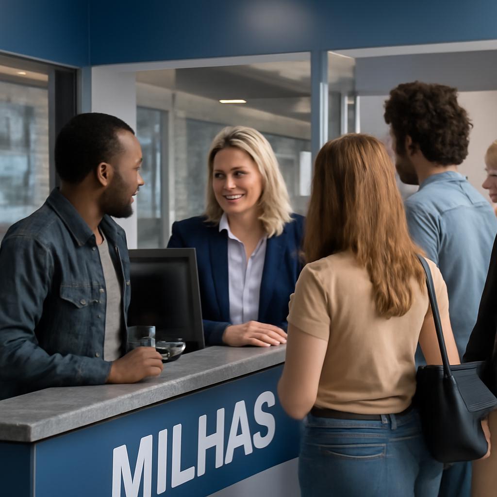 balcao de milhas atendimento presencial [CIDADE]
