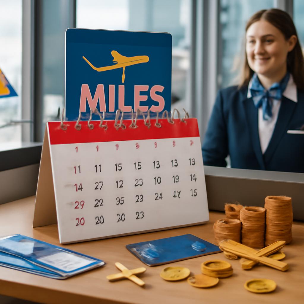 balcão de milhas calendário promocional