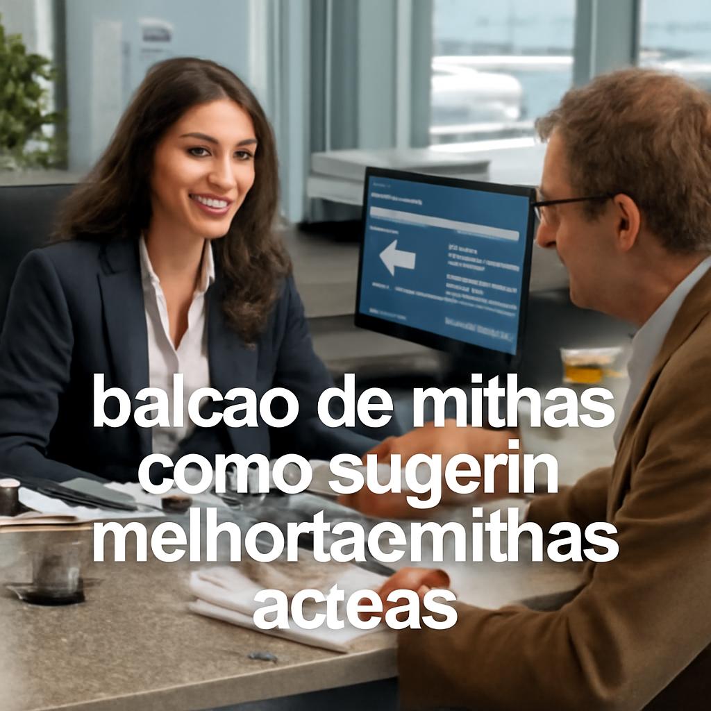 balcao de milhas como sugerir melhorias