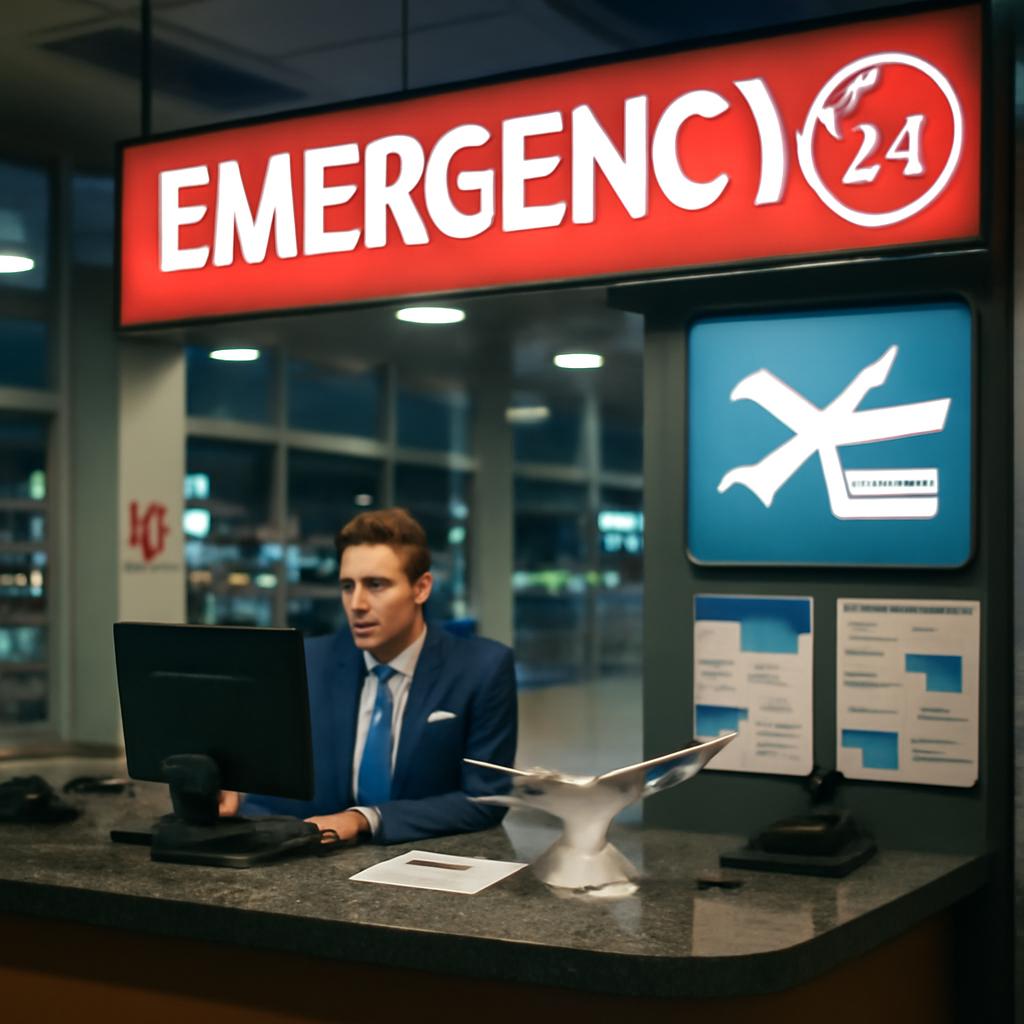 balcao de milhas emergência 24h