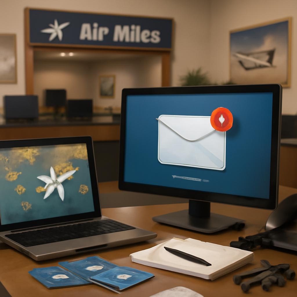 balcao de milhas notificações por e-mail