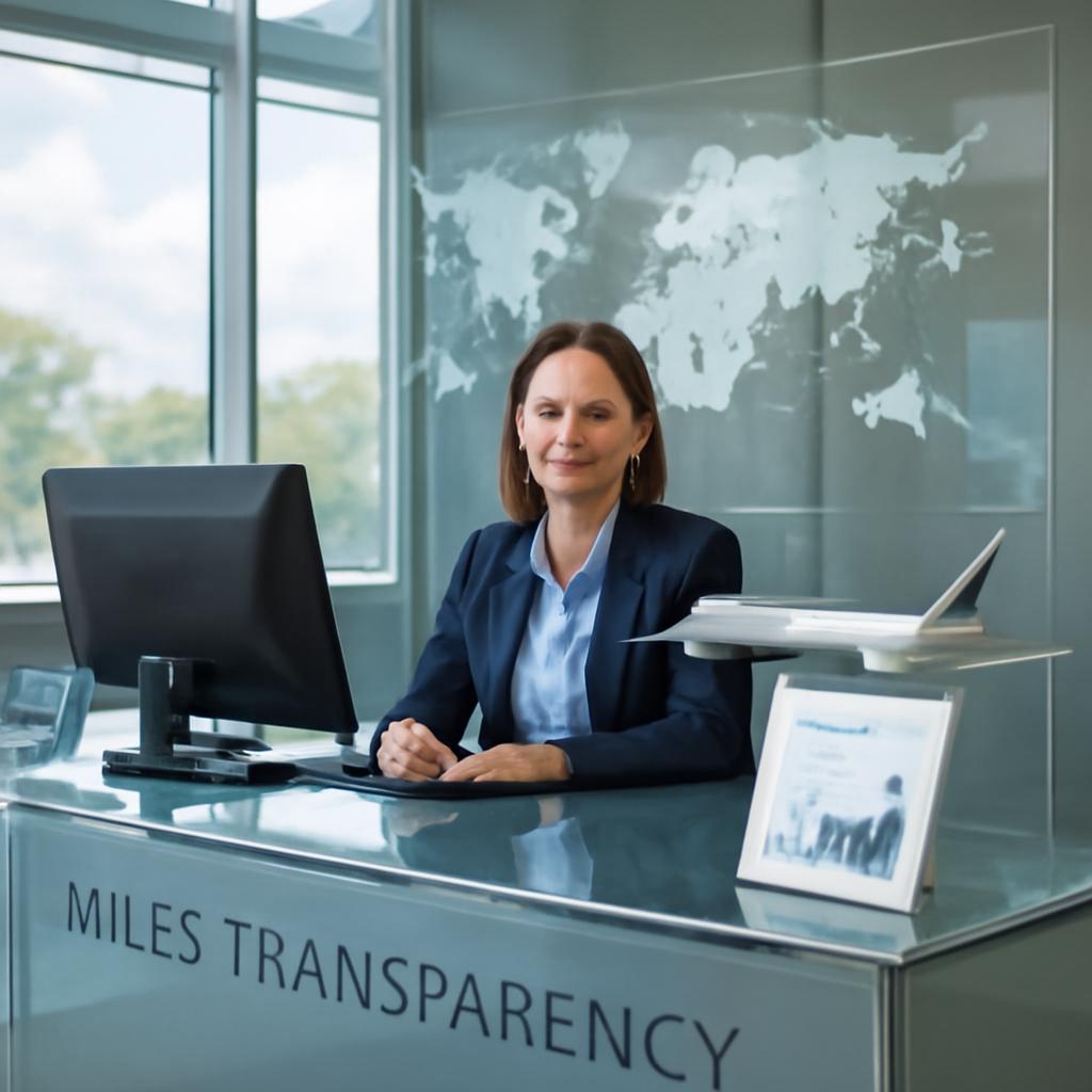 balcao de milhas transparência