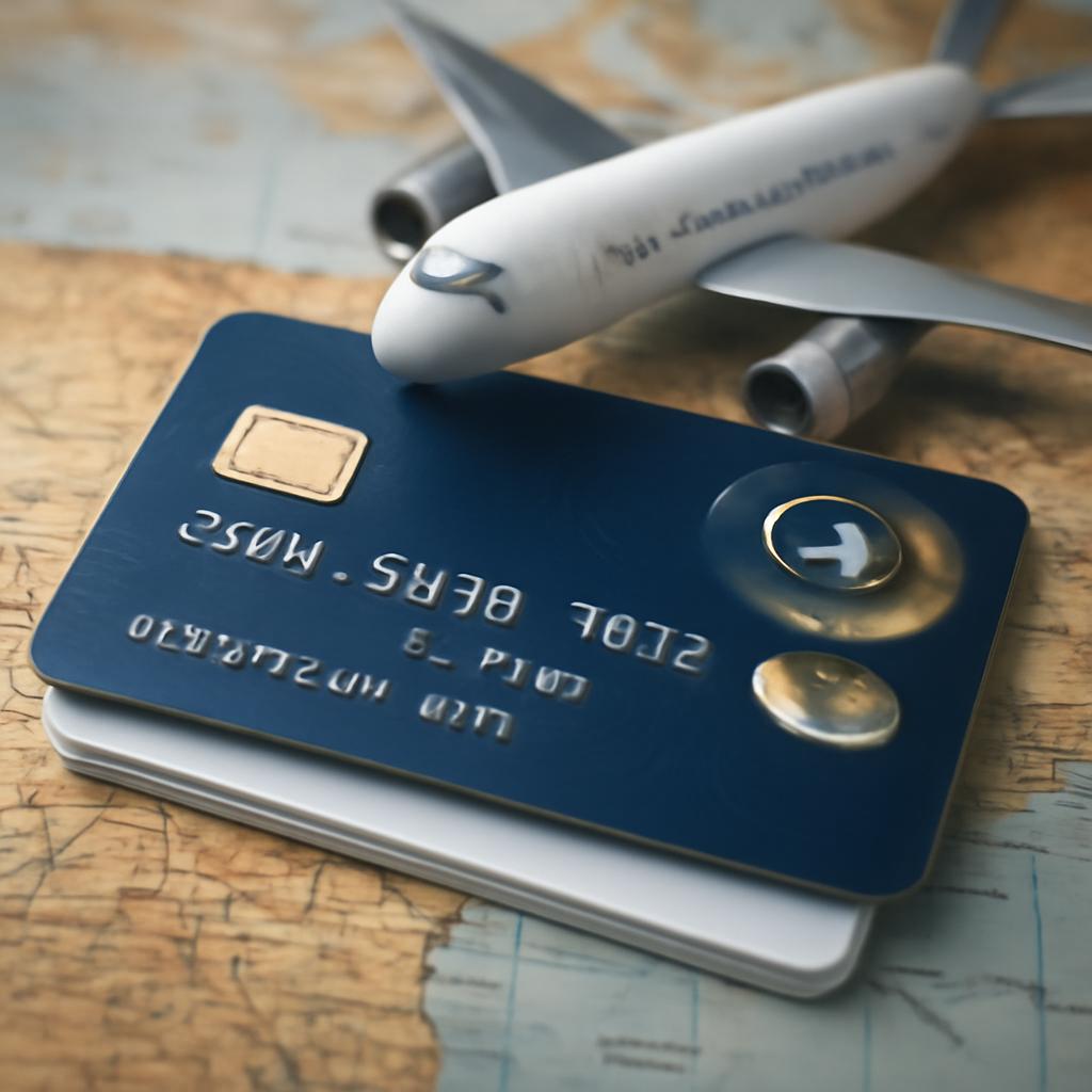 cartão de banco digital com pontos