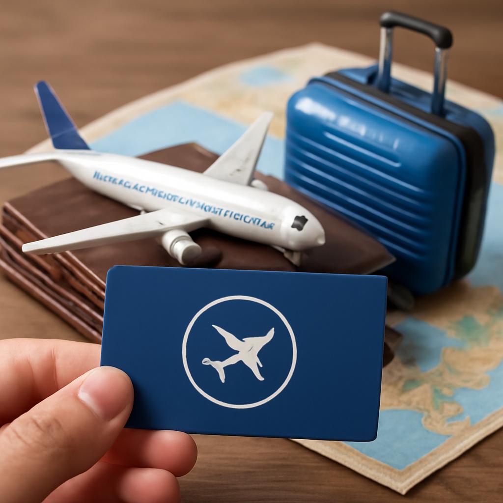 cartão de fidelidade para viagens