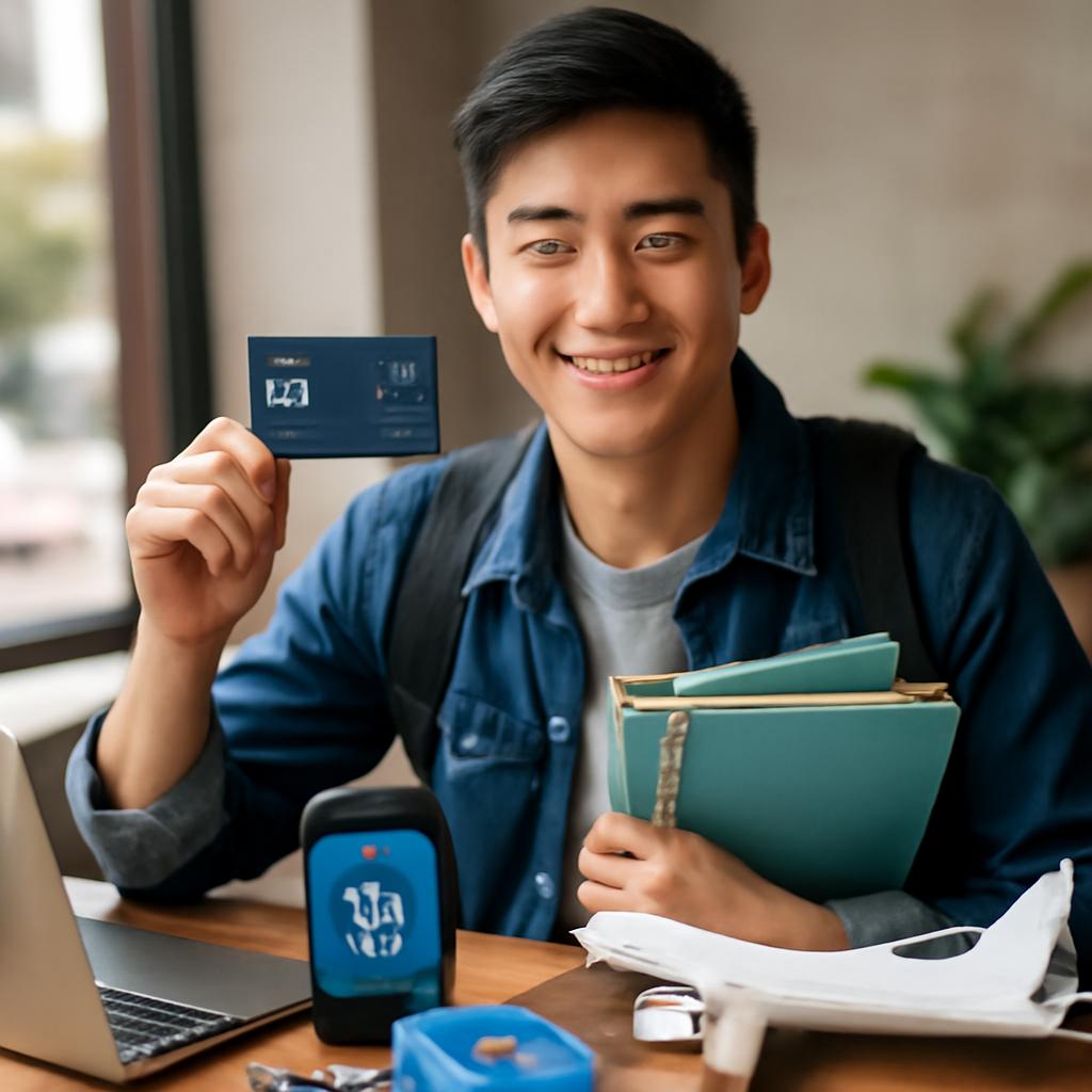 cartão digital internacional para estudantes pontos e cashback