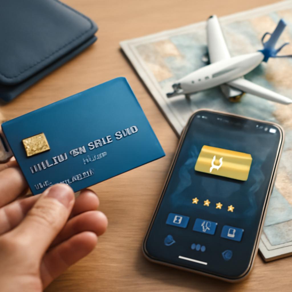 cartão fácil para pontos em aplicativos