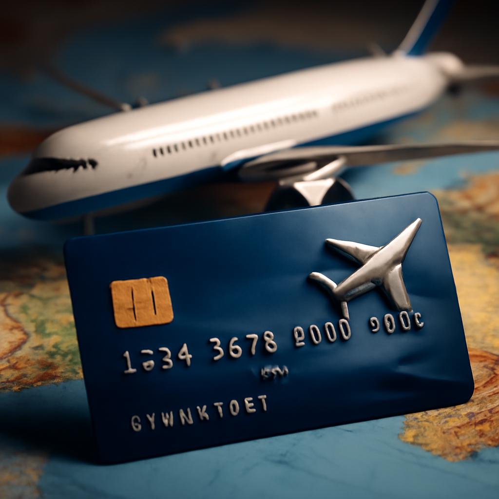 cartão para acúmulo de milhas aéreas