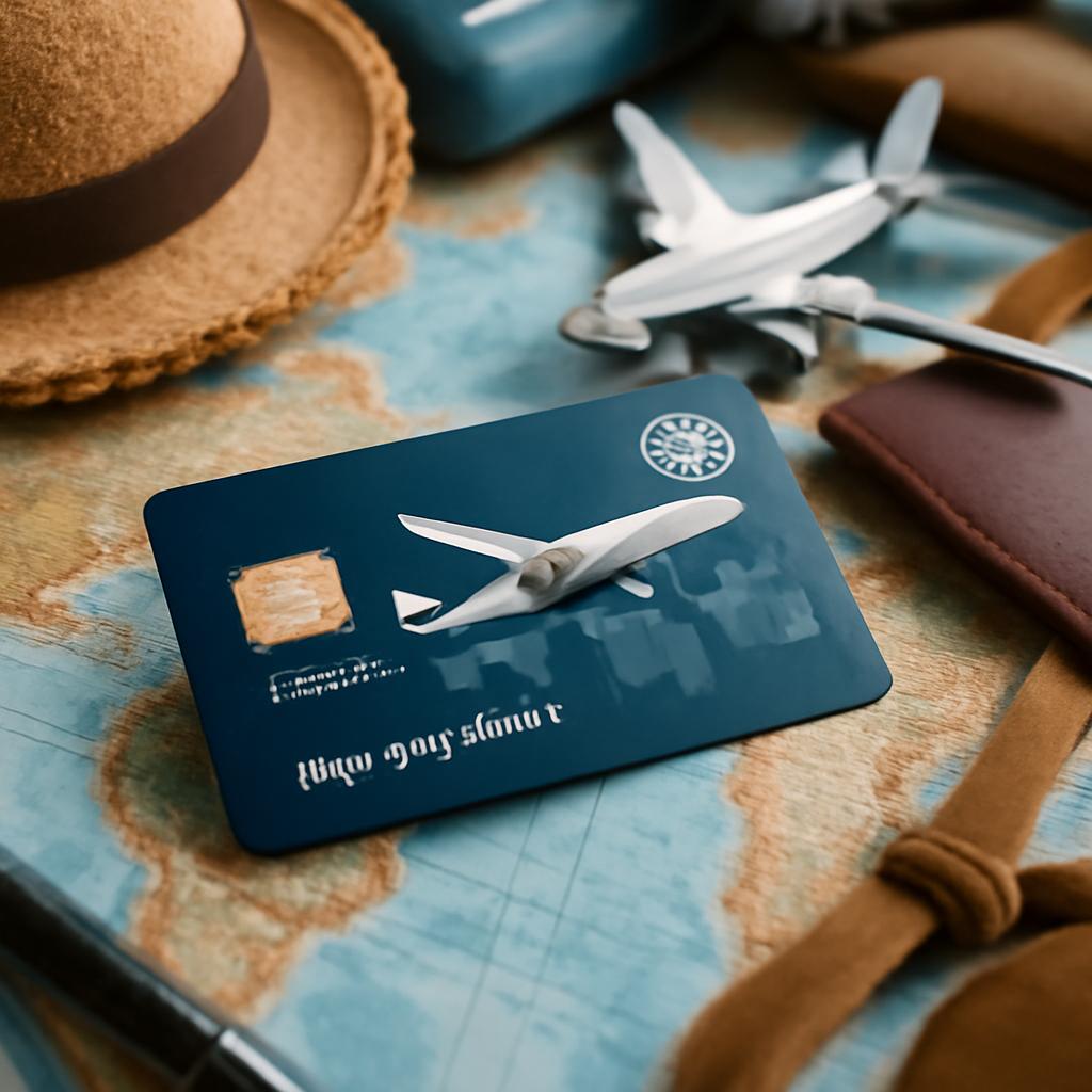 cartão para viagem com pontos