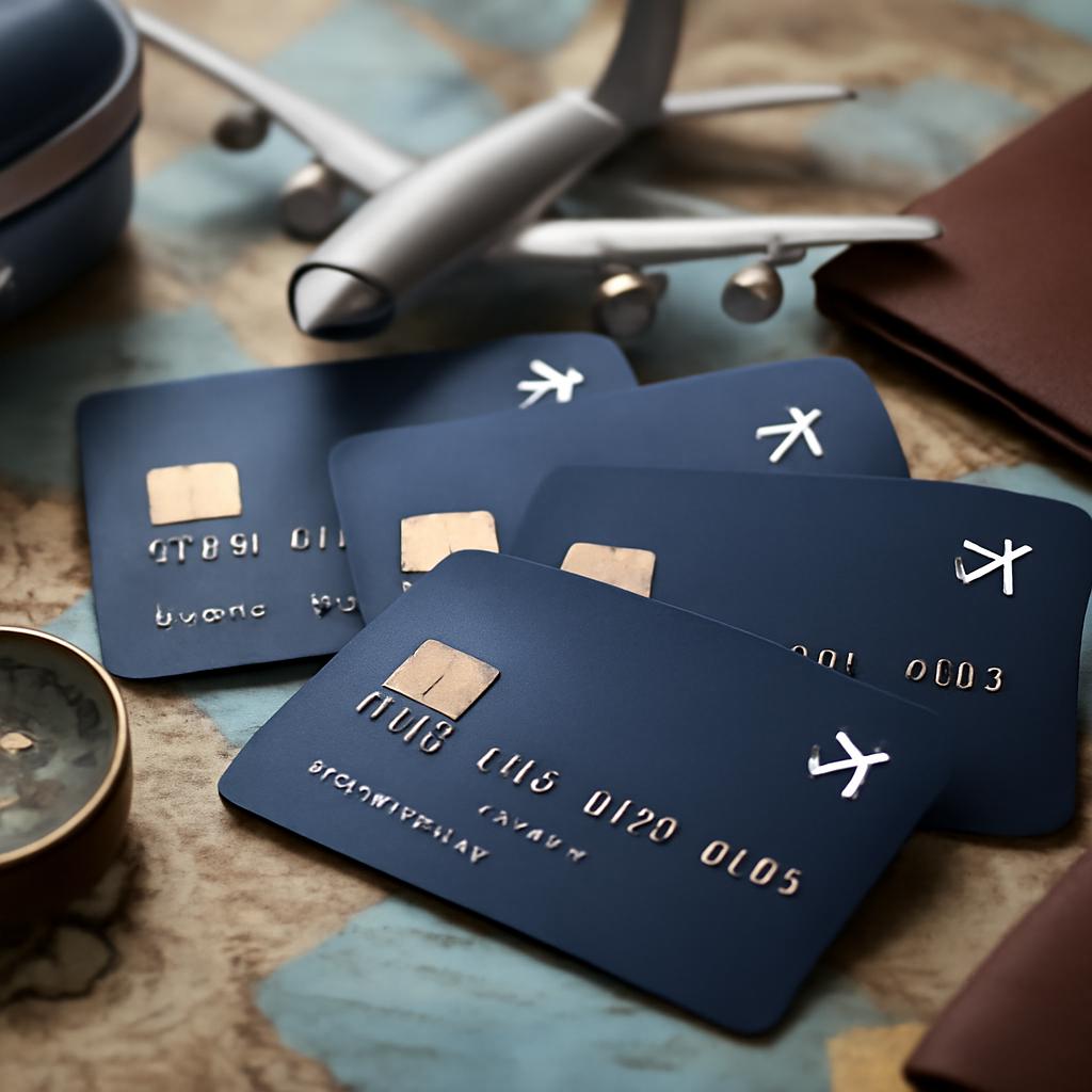 cartões para acumular pontos de viagem