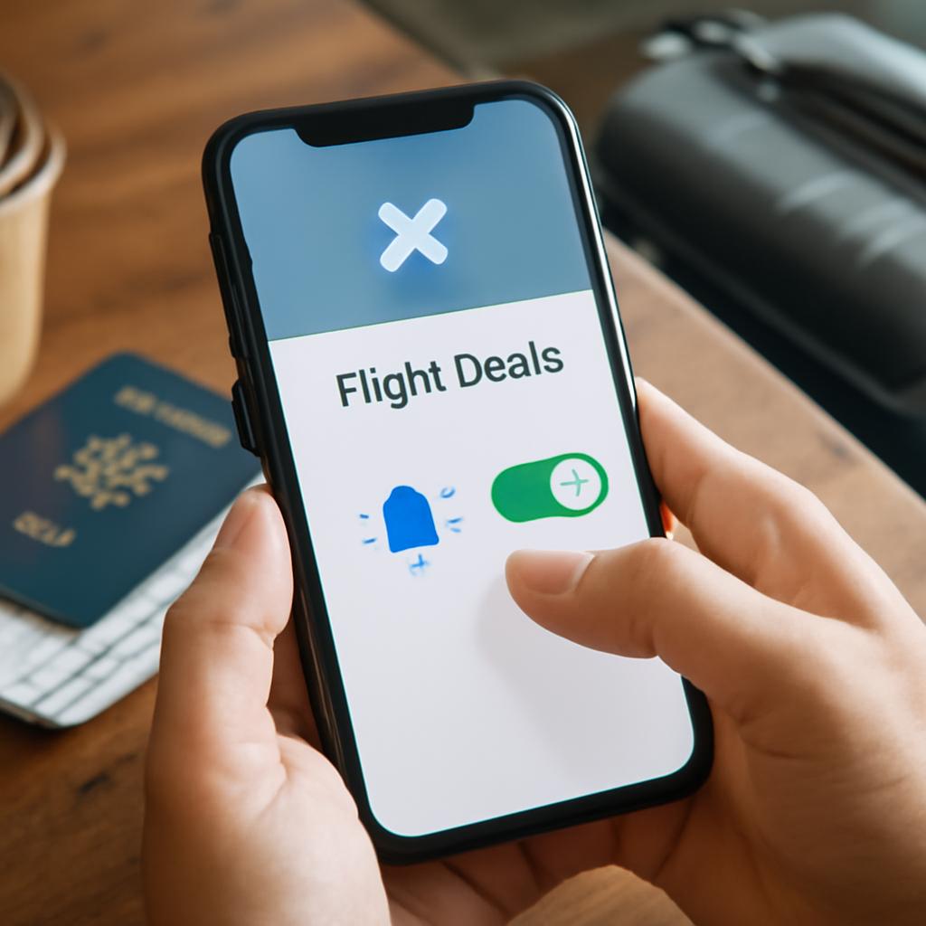 como ativar notificações de promoções de milhas
