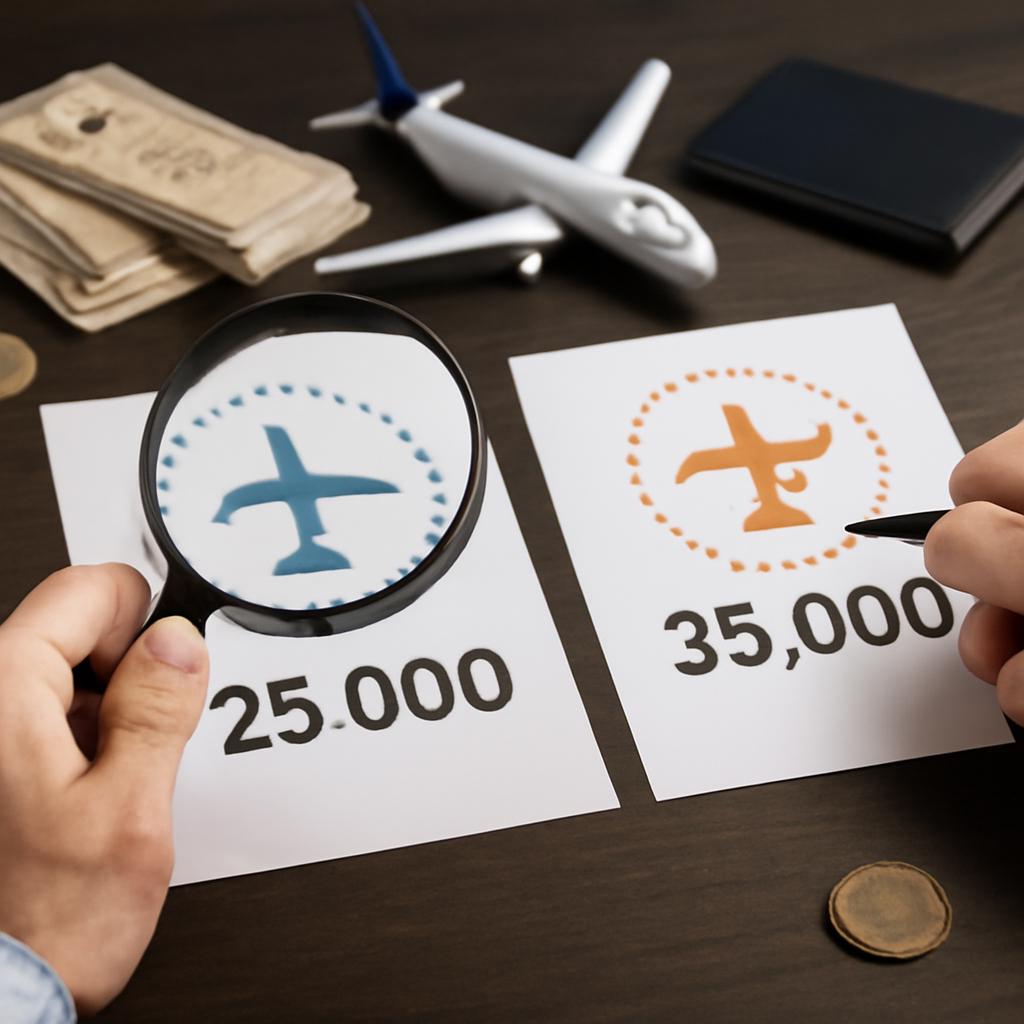 como comparar valores de milhas