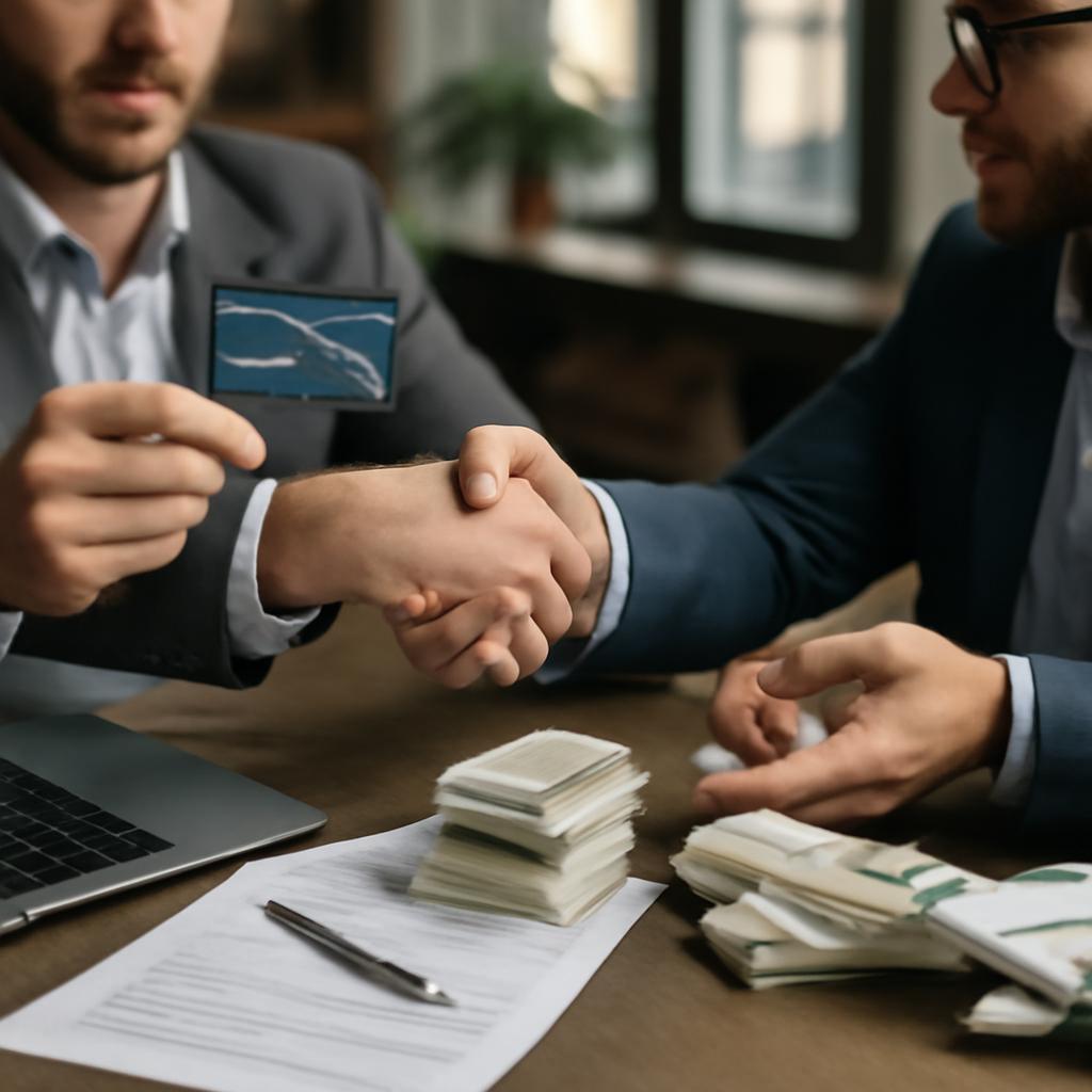 como negociar lote de pontos para venda