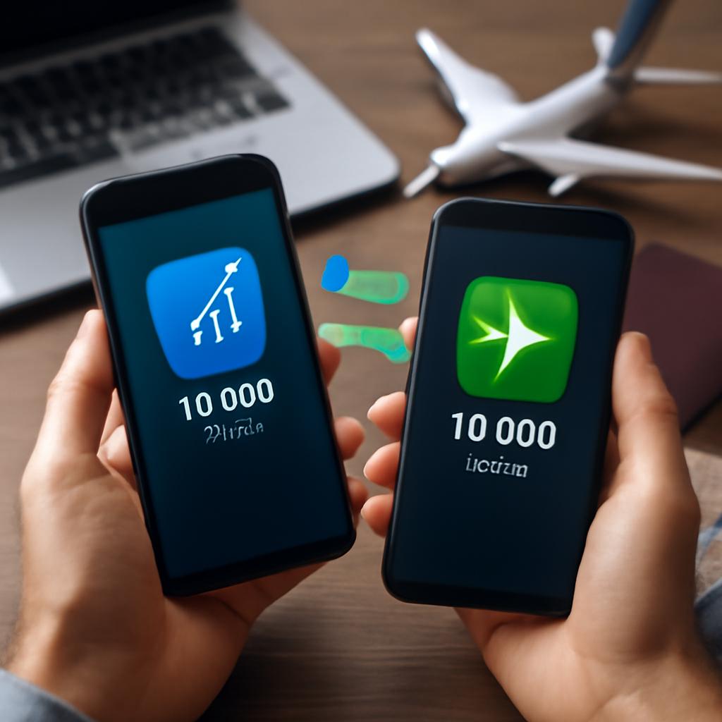 como transferir pontos entre apps financeiros