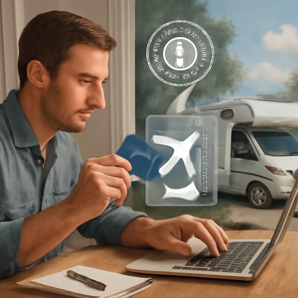 como transferir pontos para aluguel de motorhome