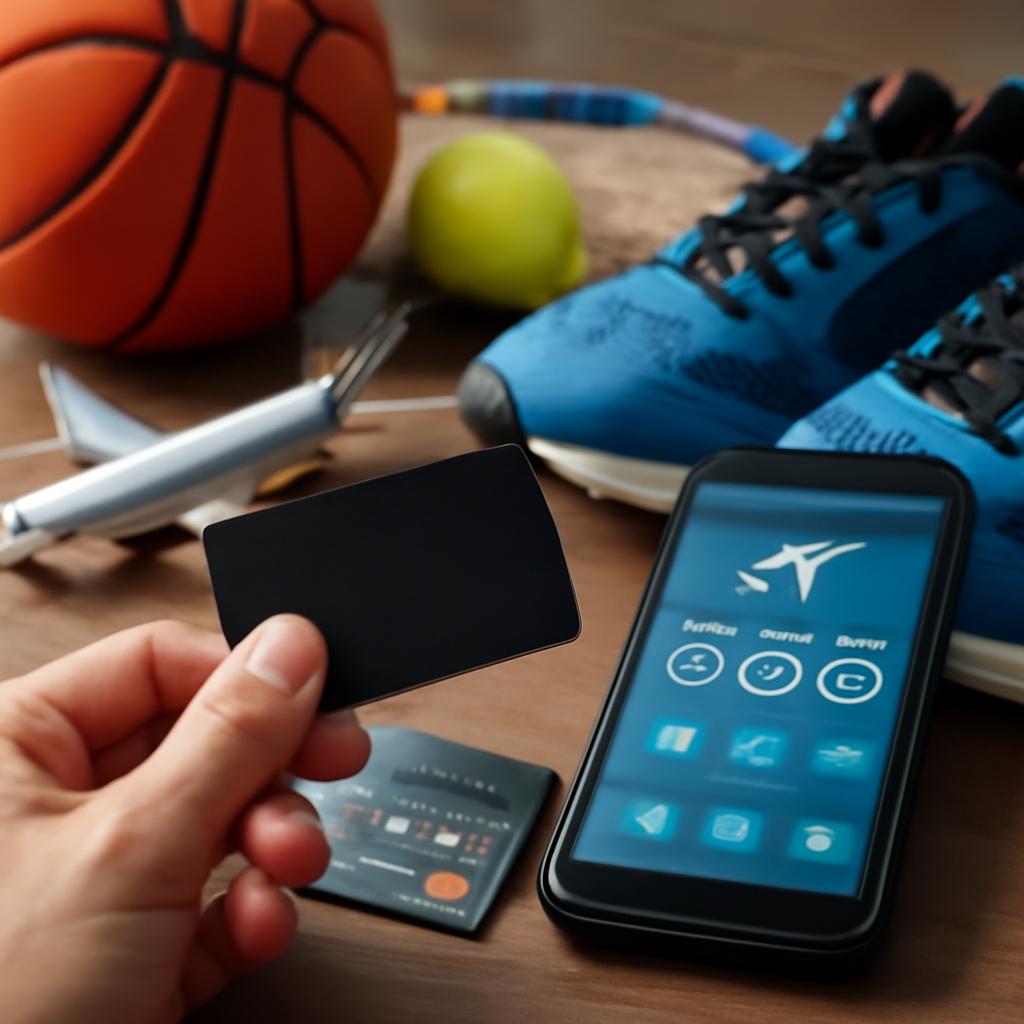 como transferir pontos para compra de acessórios esportivos