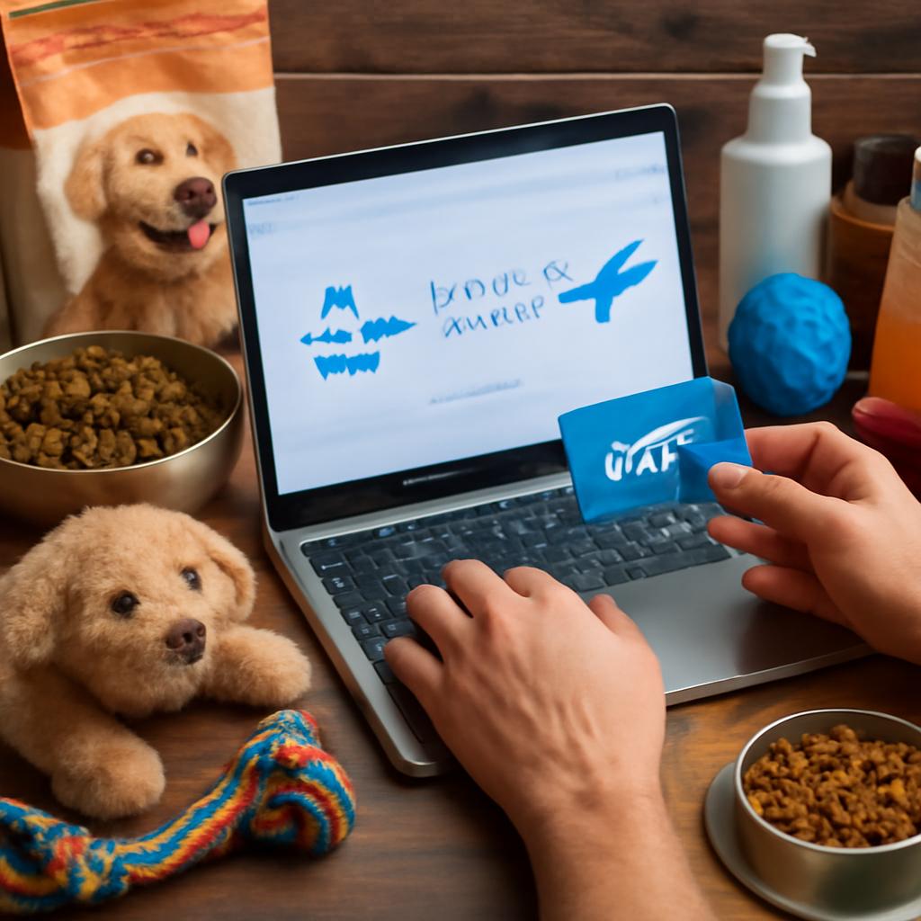 como transferir pontos para compra de artigos para pets