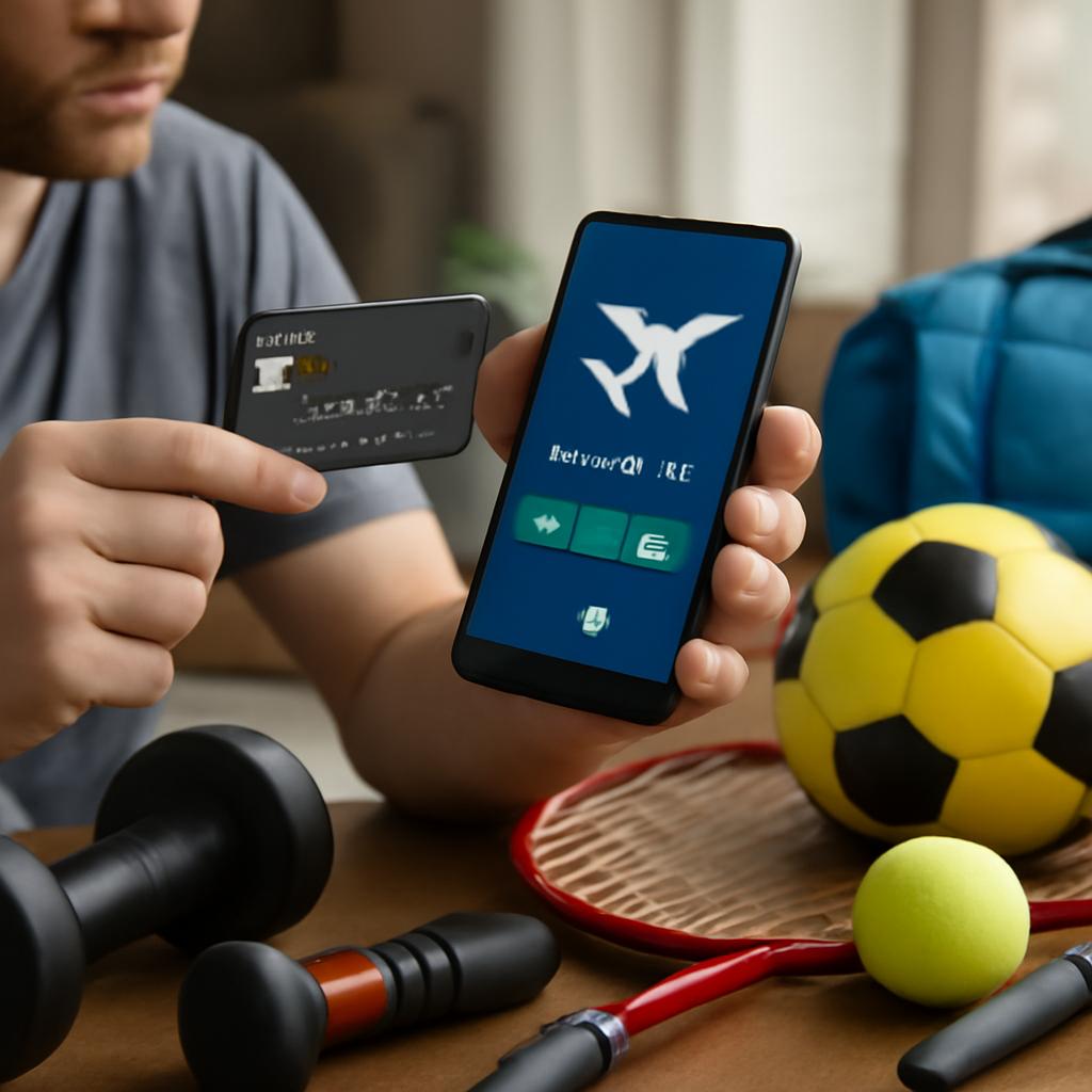 como transferir pontos para compra de equipamentos esportivos