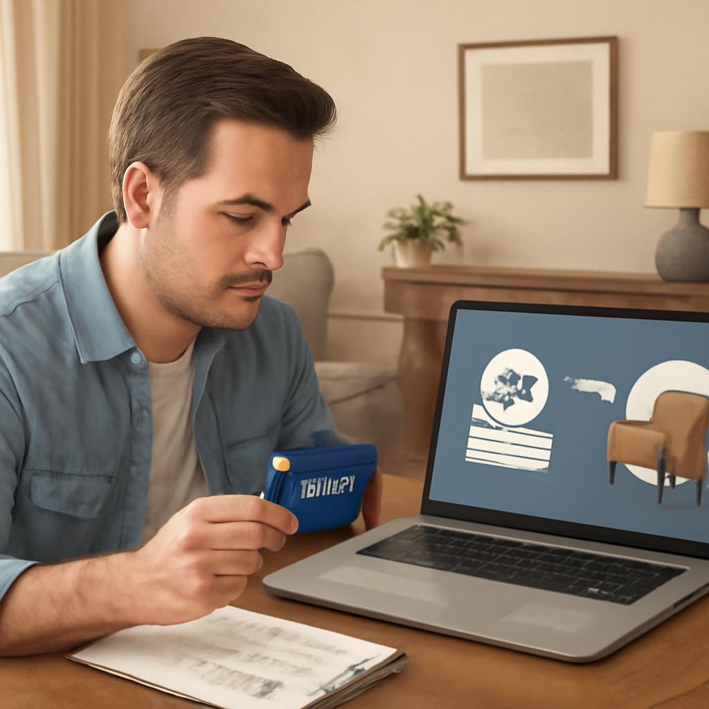 como transferir pontos para compra de móveis